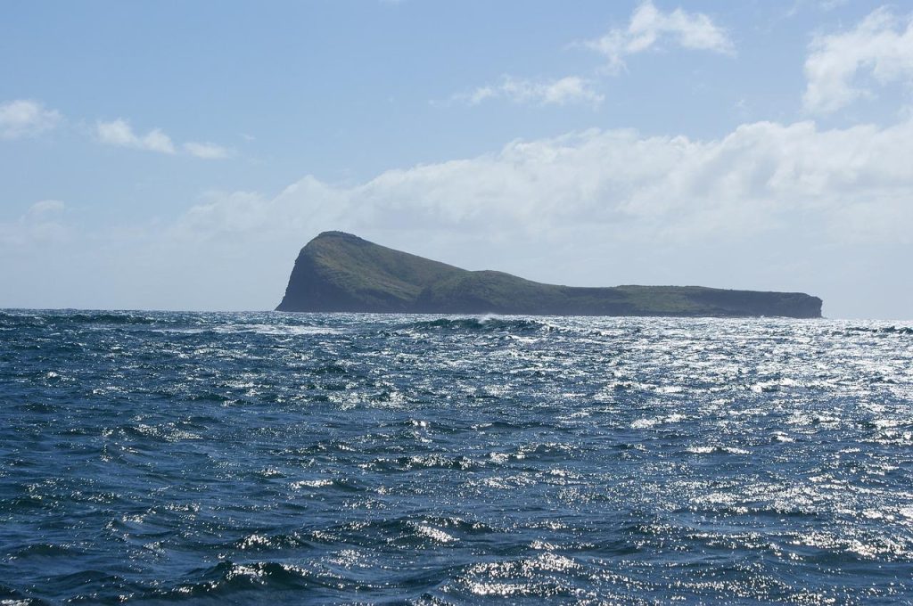 mauritius, ocean, cliff