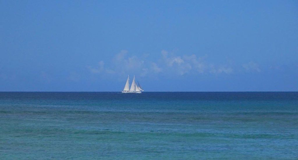 sailboat, mauritius, vacations