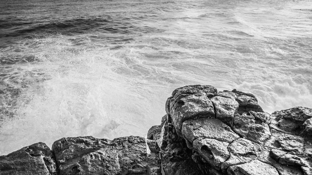 scenery, sea, cliffs